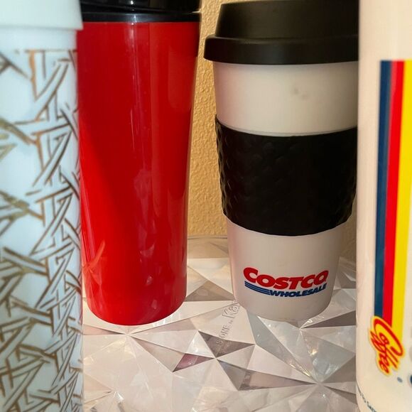 Coffee To Go Cups Kate Spade Dutch Bros Costco set of 4 - Picture 5 of 14